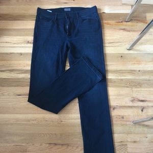 mother jeans - rascal slit